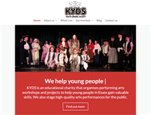Tablet Screenshot of kyds.org.uk